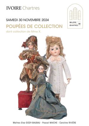 30/11/2024 - Chartres - Poupees De Collection Dont Collection De Mme X.