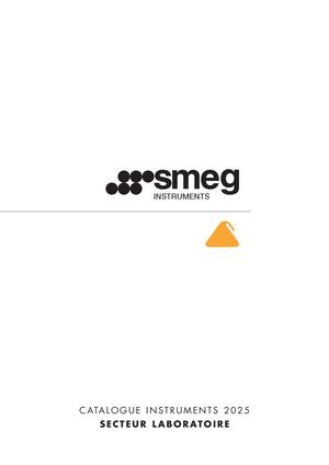 SMEG - Catalogue Instruments 2025 - Secteur Laboratoire