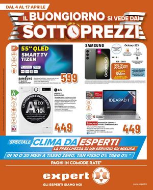 VOLANTINO EXPERT SOTTOPREZZI VALIDO DAL 4 AL 17 APRILE