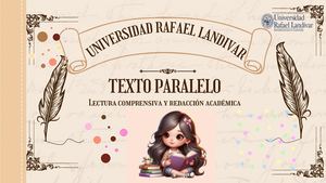 Evaluación Final, Texto Paralelo