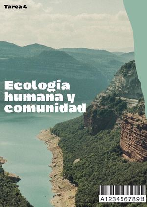 Revista Tarea 4 Ecología Humana Y Comunidad