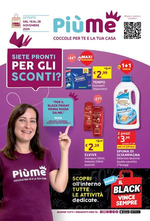 Offerta PiùMe 18 - 28 novembre 2024