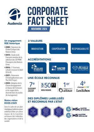 Corporate Fact Sheet