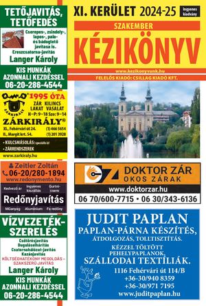 Tizenegyedik Kerület Kézikönyve 2024 Internet