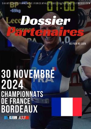 Dossier Sponsor Championnat de France