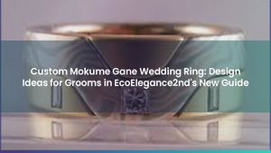 Custom Mokume Gane Wedding Ring: Design Ideas for Grooms in EcoElegance2nd's New Guide