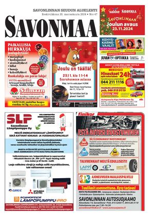 Savonmaa 47 20.11.2024