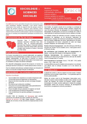 Sociologie Sciences Sociales