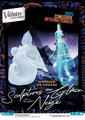 Dossier de  Press Sculptures Glace et Neige 2025