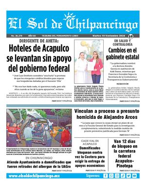 El Sol De Chilpancingo 19 Noviembre 2024