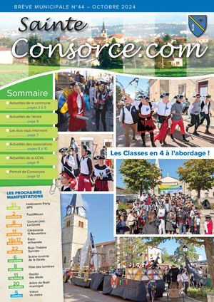 Breve n°44 - Octobre 2024 - MAIRIE DE SAINTE-CONSORCE