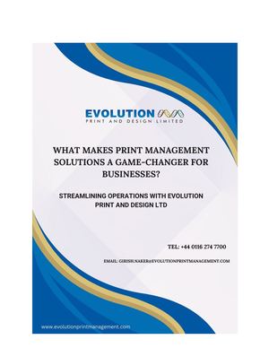What Makes Print Management Solutions a Game-Changer for Businesses?