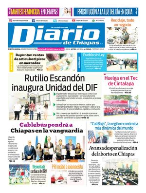 Portada Miércoles 20 De Noviembre De 2024