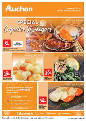 Auchan Coquilles St Jacques