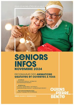 Senior infos - Novembre 2024