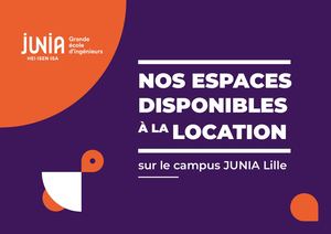 Offre Location Espaces Junia Campus Lille