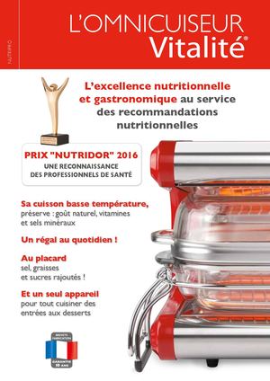 Guide Nutritionnistes - Omnicuiseur Vitalité