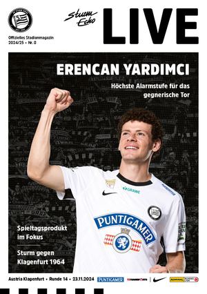 SturmEcho LIVE 2024/25, Nr. 8: Sturm – SK Austria Klagenfurt