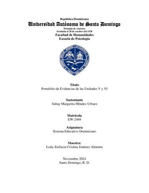 Portafolio De Sistema Educativo (Autoguardado) (Autoguardado)