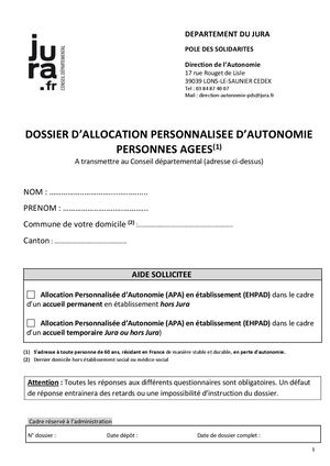 Dossier Apa Ets