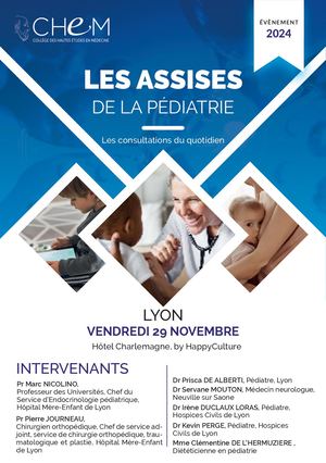 Flyer Assises Pédiatrie Tome1 Lyon