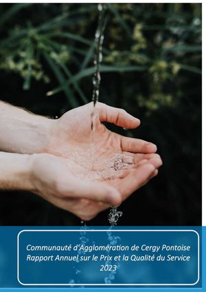 Rapport annuel 2023 de la CACP - Eau et assainissement