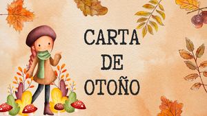 CARTA DE OTOÑO