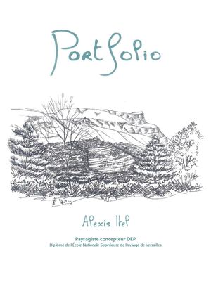 Portfolio Architecture du Paysage - Alexis ITEL