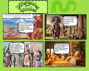 Historieta de la cultura Azteca