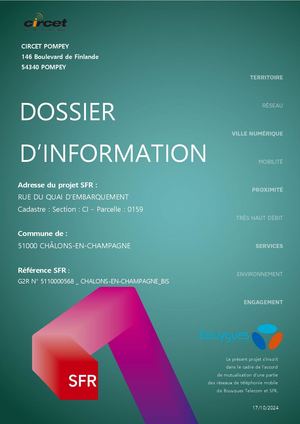 Châlons-en-Champagne - SFR - Rue du quai d'Embarquement