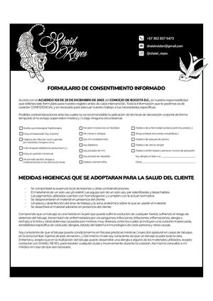 Consentimiento Informado Tattoo