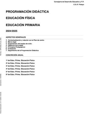 Propuesta Pedagógica E F