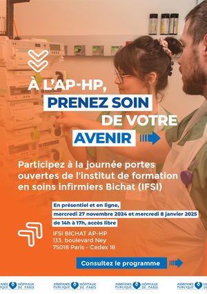 Journées Portes Ouvertes - IFSI BICHAT AP-HP - Saison 2024-2025