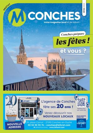 Ⓜ CONCHES - N°1 - Fêtes 2024