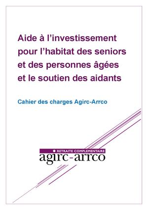 Cahier des charges habitat