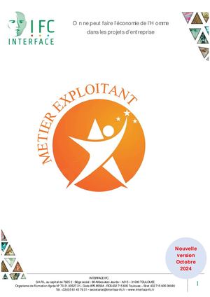 P&O - Métier exploitant (1J)