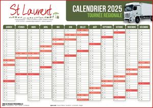 Calendrier Regionale 2025