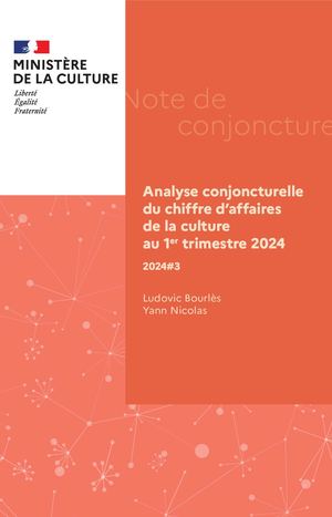 Analyse conjoncturelle du chiffre d'affaires de la culture au premier trimestre 2024