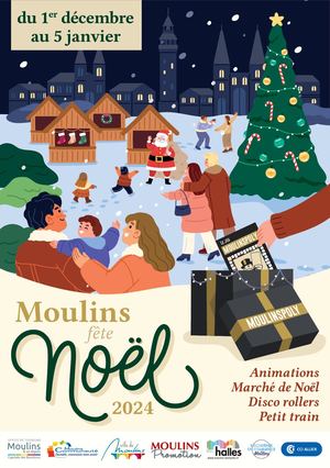 Programme Moulins fête Noël 2024