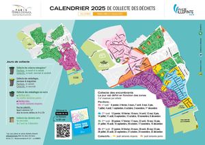 Calendrier de collecte des déchets 2025