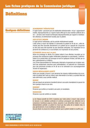 Fiches Pratiques Definitions