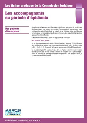 Les Accompagnants En Période D'épidémie 3