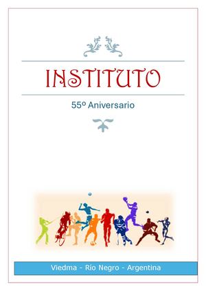 Revista 55 Aniversario Instituto