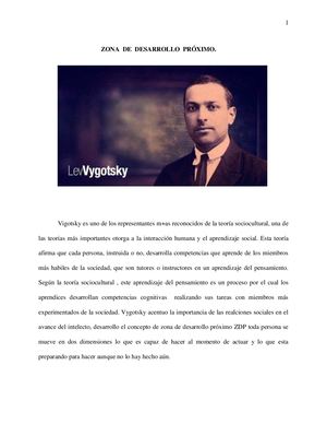 Zona De Desarrollo Próximo