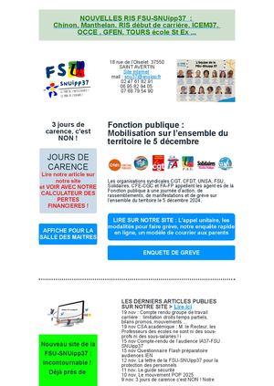 La Lettre Du Samedi 23 Novembre 2024
