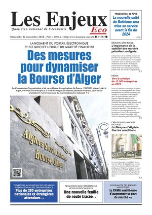 LES ENJEUX ECO N°515