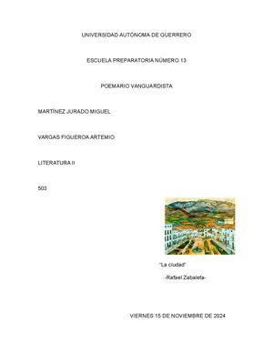 Poemario Vanguardista