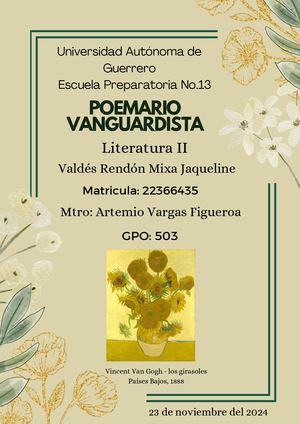 Poemario Literatura II