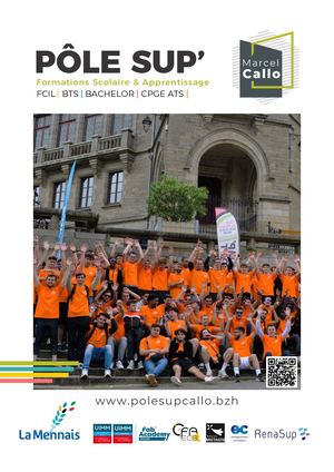 Plaquette Formations Pôle Sup 202425
