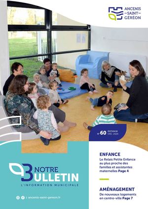 N° 60 - Notre bulletin - Décembre 2024